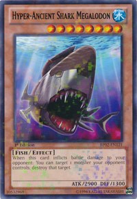 Hyper-Ancient Shark Megalodon [Battle Pack 2: War of the Giants] [BP02-EN121] | Enigma On Main