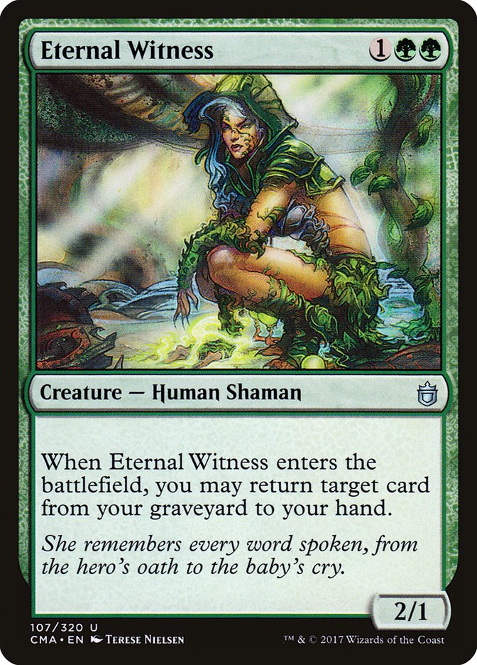 Eternal Witness [Commander Anthology] | Enigma On Main