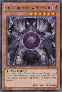 Caius the Shadow Monarch [Battle Pack: Epic Dawn] [BP01-EN018] | Enigma On Main