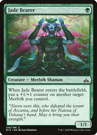 Jade Bearer [Rivals of Ixalan] | Enigma On Main