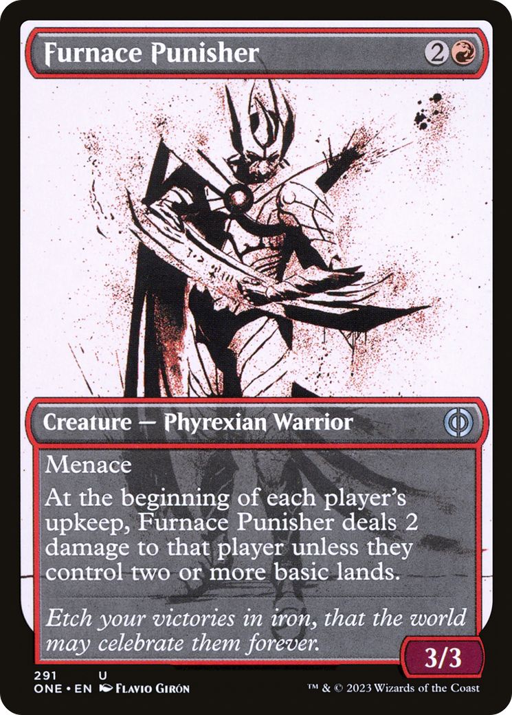 Furnace Punisher (Showcase Ichor) [Phyrexia: All Will Be One] | Enigma On Main