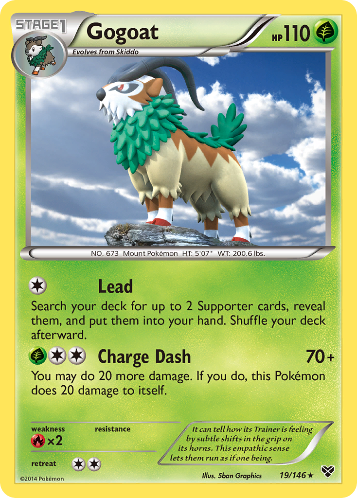 Gogoat (19/146) [XY: Base Set] | Enigma On Main