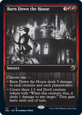 Burn Down the House [Innistrad: Double Feature] | Enigma On Main