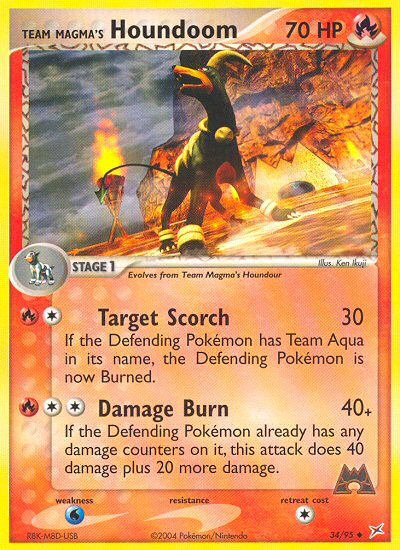 Team Magma's Houndoom (34/95) [EX: Team Magma vs Team Aqua] | Enigma On Main