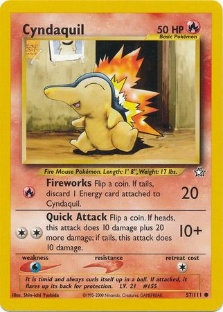 Cyndaquil (57/111) [Neo Genesis Unlimited] | Enigma On Main