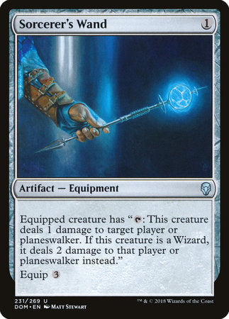 Sorcerer's Wand [Dominaria] | Enigma On Main