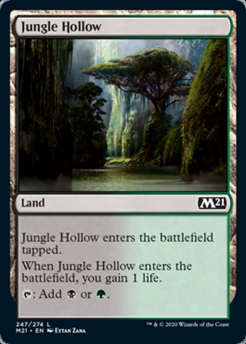 Jungle Hollow [Core Set 2021] | Enigma On Main