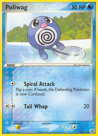 Poliwag (75/112) [EX: FireRed & LeafGreen] | Enigma On Main