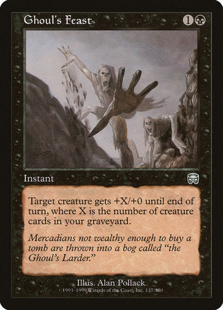 Ghoul's Feast [Mercadian Masques] | Enigma On Main
