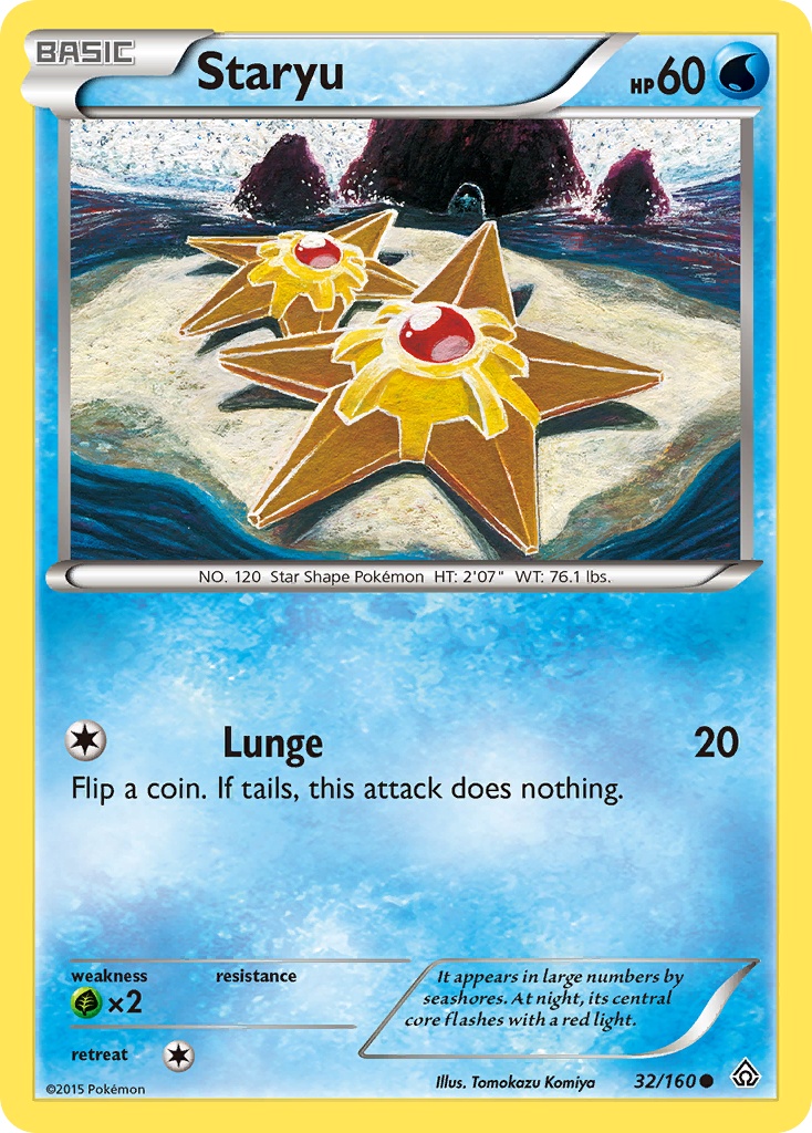 Staryu (32/160) [XY: Primal Clash] | Enigma On Main