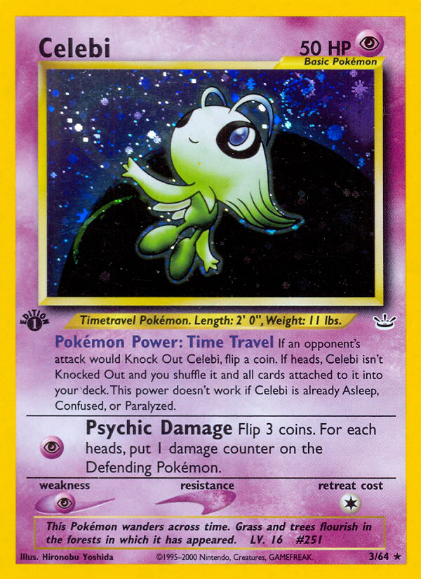 Celebi (3/64) [Neo Revelation 1st Edition] | Enigma On Main