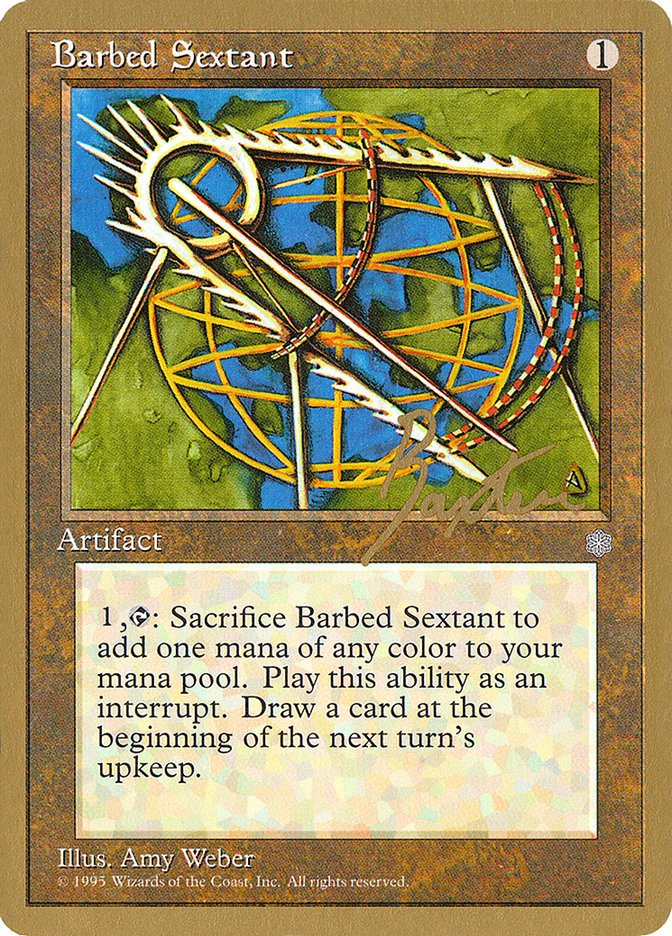 Barbed Sextant (George Baxter) [Pro Tour Collector Set] | Enigma On Main