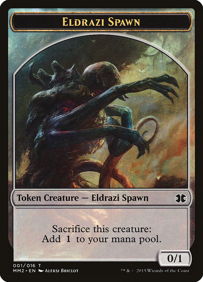 Eldrazi Spawn (001/016) [Modern Masters 2015 Tokens] | Enigma On Main