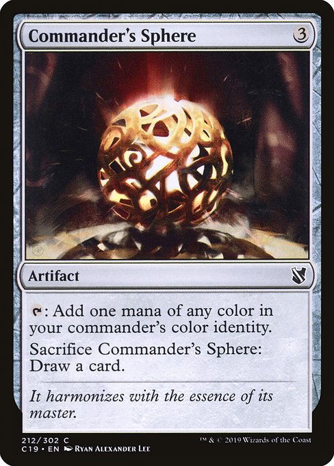 Commander's Sphere [Commander 2019] | Enigma On Main