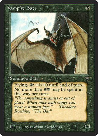 Vampire Bats [Legends] | Enigma On Main