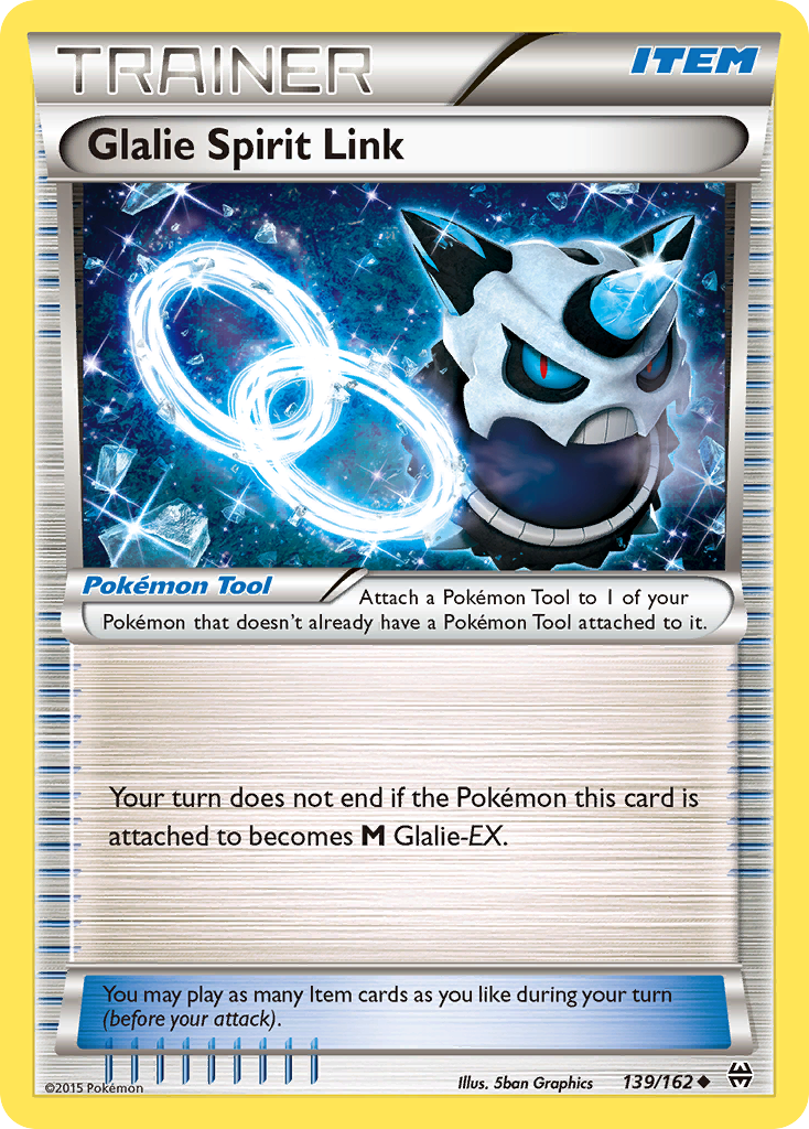 Glalie Spirit Link (139/162) [XY: BREAKthrough] | Enigma On Main