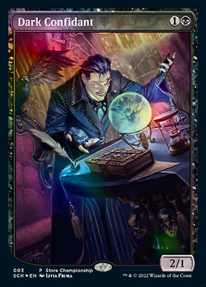 Dark Confidant (Extended Art) [Store Championships 2022] | Enigma On Main