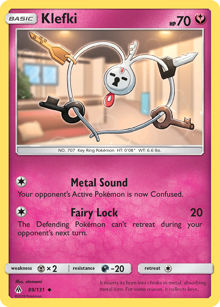 Klefki (89/131) [Sun & Moon: Forbidden Light] | Enigma On Main