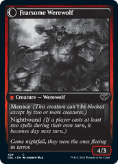 Fearful Villager // Fearsome Werewolf [Innistrad: Double Feature] | Enigma On Main