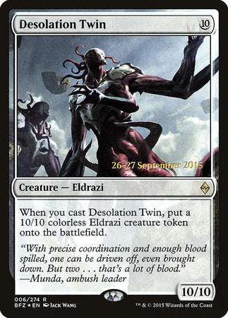 Desolation Twin [Battle for Zendikar Promos] | Enigma On Main