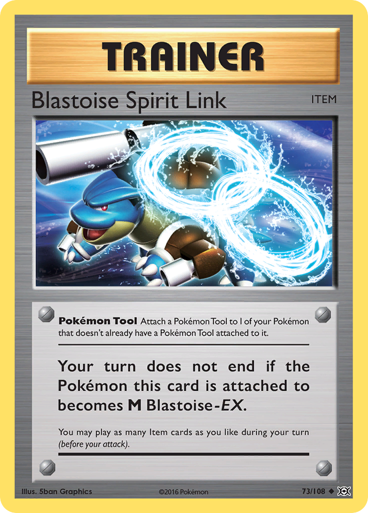 Blastoise Spirit Link (73/108) [XY: Evolutions] | Enigma On Main