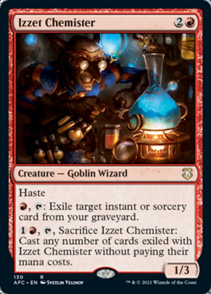 Izzet Chemister [Dungeons & Dragons: Adventures in the Forgotten Realms Commander] | Enigma On Main