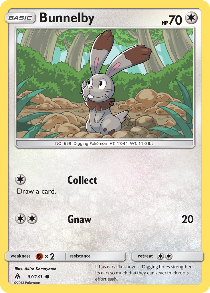 Bunnelby (97/131) [Sun & Moon: Forbidden Light] | Enigma On Main