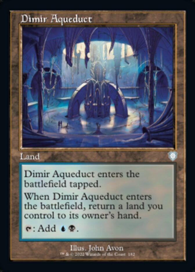 Dimir Aqueduct (Retro) [The Brothers' War Commander] | Enigma On Main