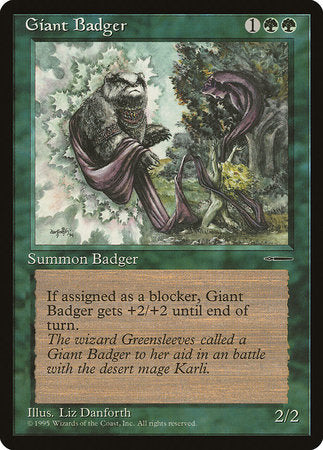 Giant Badger [HarperPrism Book Promos] | Enigma On Main