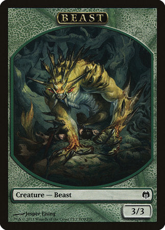 Beast Token [Duel Decks: Heroes vs. Monsters Tokens] | Enigma On Main