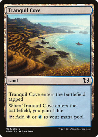 Tranquil Cove [Duel Decks: Blessed vs. Cursed] | Enigma On Main