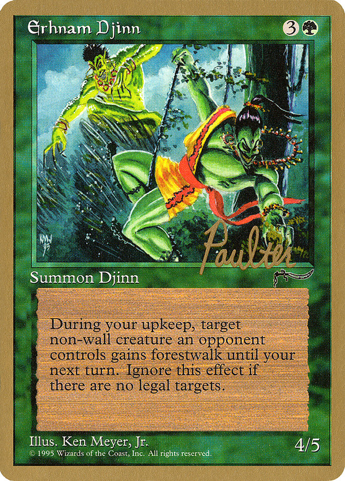 Erhnam Djinn (Preston Poulter) [Pro Tour Collector Set] | Enigma On Main