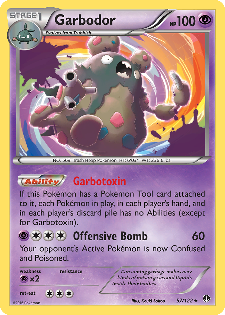 Garbodor (57/122) [XY: BREAKpoint] | Enigma On Main