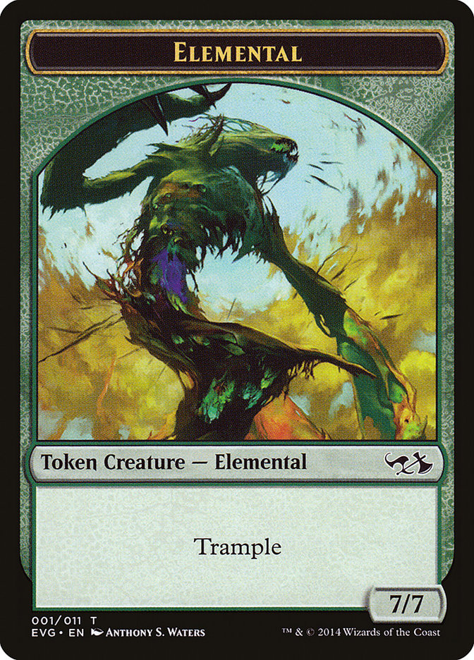 Elemental Token (Elves vs. Goblins) [Duel Decks Anthology Tokens] | Enigma On Main