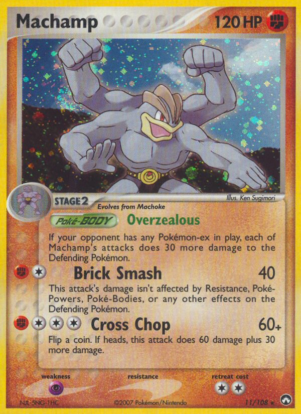 Machamp (11/108) [EX: Power Keepers] | Enigma On Main