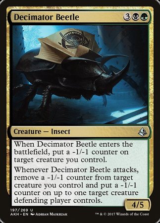 Decimator Beetle [Amonkhet] | Enigma On Main