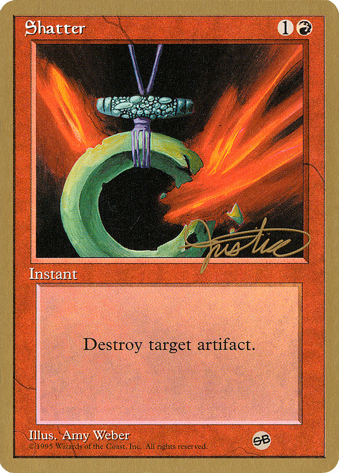 Shatter (Mark Justice) (SB) [Pro Tour Collector Set] | Enigma On Main