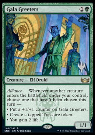 Gala Greeters (Promo Pack) [Streets of New Capenna Promos] | Enigma On Main