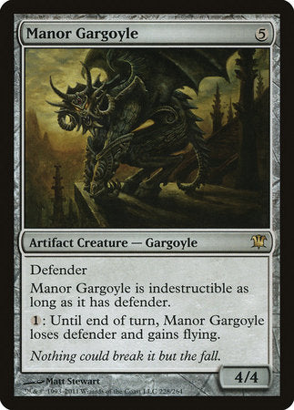 Manor Gargoyle [Innistrad] | Enigma On Main