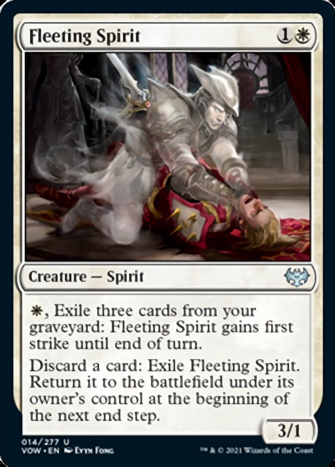 Fleeting Spirit [Innistrad: Crimson Vow] | Enigma On Main