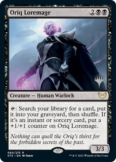 Oriq Loremage  (Promo Pack) [Strixhaven: School of Mages Promos] | Enigma On Main