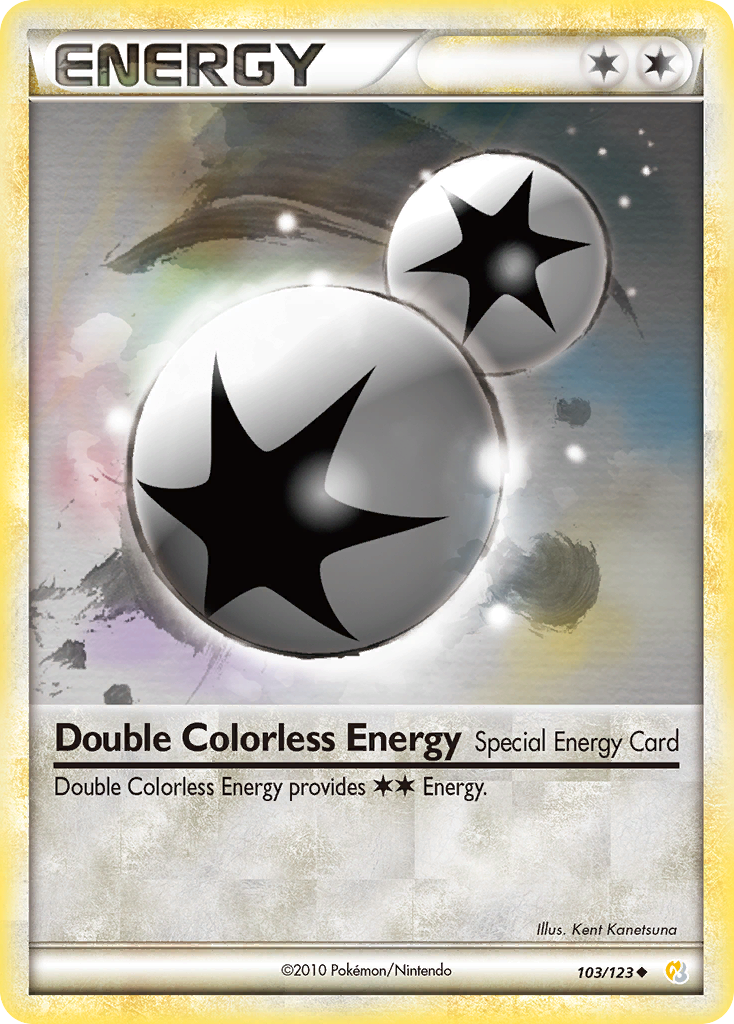 Double Colorless Energy (103/123) [HeartGold & SoulSilver: Base Set] | Enigma On Main