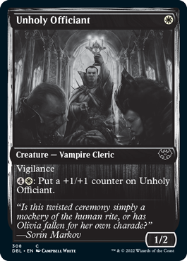 Unholy Officiant [Innistrad: Double Feature] | Enigma On Main