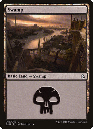 Swamp (263) [Amonkhet] | Enigma On Main