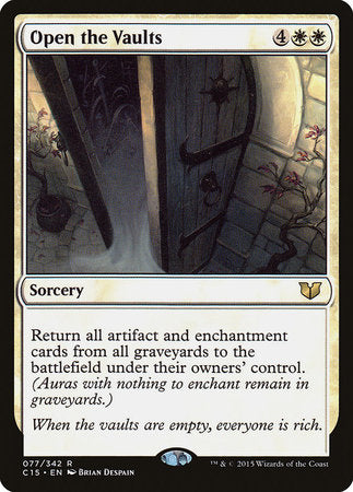 Open the Vaults [Commander 2015] | Enigma On Main