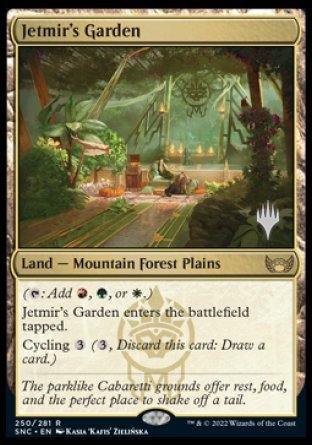 Jetmir's Garden (Promo Pack) [Streets of New Capenna Promos] | Enigma On Main