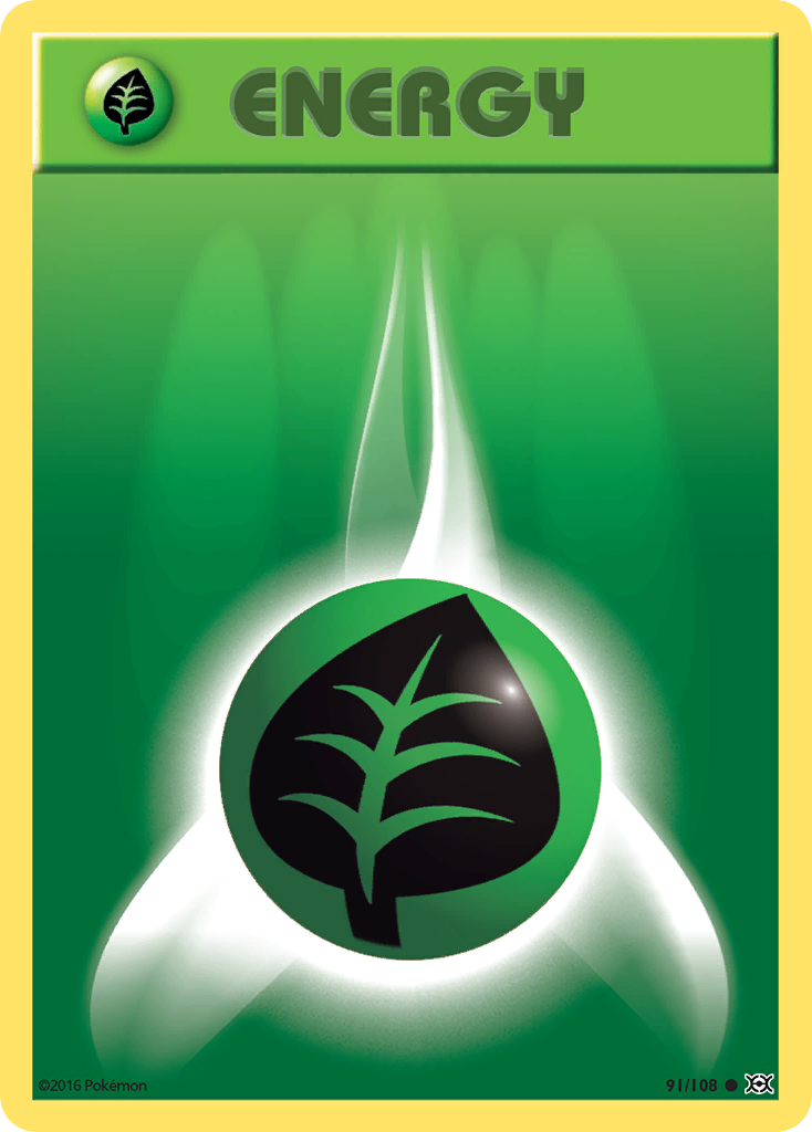 Grass Energy (91/108) [XY: Evolutions] | Enigma On Main