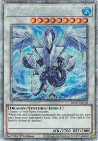 Trishula, Dragon of the Ice Barrier (Starlight Rare) [BLVO-EN100] Starlight Rare | Enigma On Main