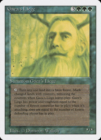 Gaea's Liege [Revised Edition] | Enigma On Main