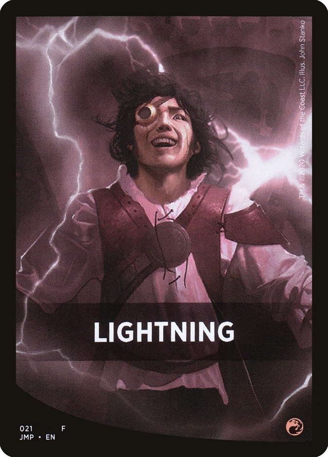 Lightning Theme Card [Jumpstart Front Cards] | Enigma On Main